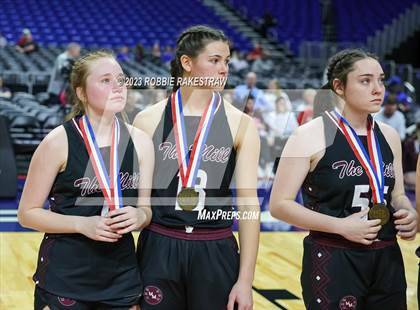 Thumbnail 1 in Lipan vs. Martins Mill (UIL 2A Basketball State Semifinal Medal Ceremony) photogallery.
