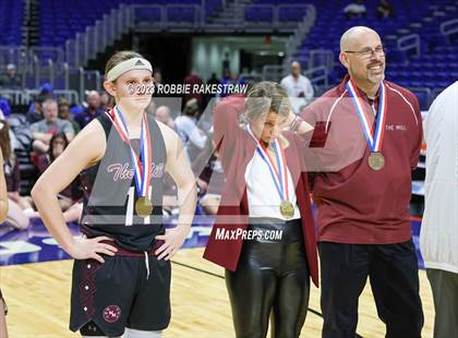 Thumbnail 3 in Lipan vs. Martins Mill (UIL 2A Basketball State Semifinal Medal Ceremony) photogallery.