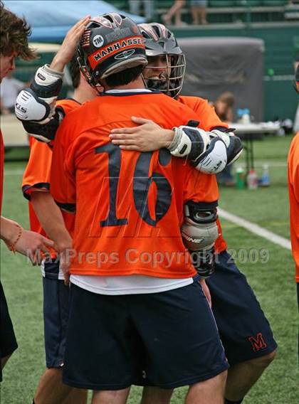 Thumbnail 2 in Manhasset vs. LaFayette (NYSPHSAA Class C Final) photogallery.