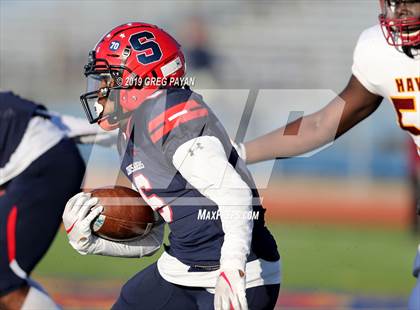 Thumbnail 2 in Cardinal Hayes vs. Archbishop Stepinac (NYCHSFL AAA Final) photogallery.