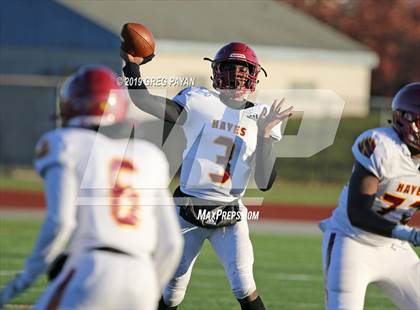 Thumbnail 2 in Cardinal Hayes vs. Archbishop Stepinac (NYCHSFL AAA Final) photogallery.