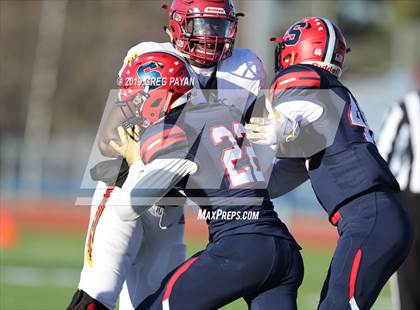 Thumbnail 3 in Cardinal Hayes vs. Archbishop Stepinac (NYCHSFL AAA Final) photogallery.