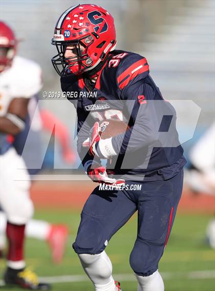 Thumbnail 2 in Cardinal Hayes vs. Archbishop Stepinac (NYCHSFL AAA Final) photogallery.