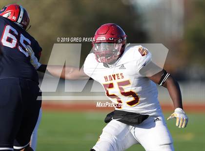 Thumbnail 2 in Cardinal Hayes vs. Archbishop Stepinac (NYCHSFL AAA Final) photogallery.
