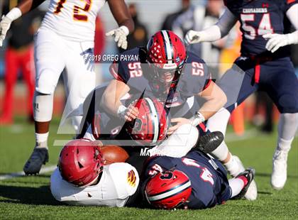 Thumbnail 2 in Cardinal Hayes vs. Archbishop Stepinac (NYCHSFL AAA Final) photogallery.