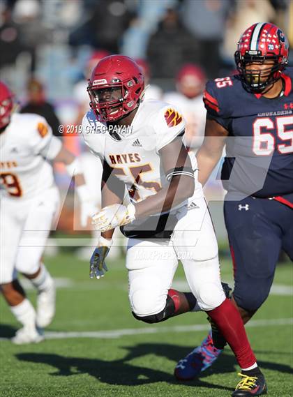Thumbnail 2 in Cardinal Hayes vs. Archbishop Stepinac (NYCHSFL AAA Final) photogallery.