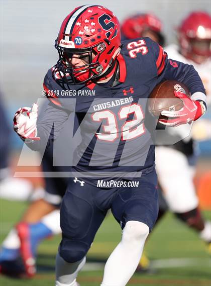 Thumbnail 3 in Cardinal Hayes vs. Archbishop Stepinac (NYCHSFL AAA Final) photogallery.
