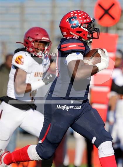 Thumbnail 3 in Cardinal Hayes vs. Archbishop Stepinac (NYCHSFL AAA Final) photogallery.