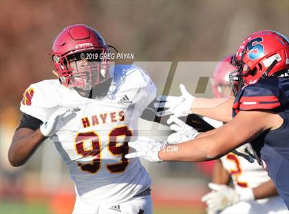 Thumbnail 3 in Cardinal Hayes vs. Archbishop Stepinac (NYCHSFL AAA Final) photogallery.