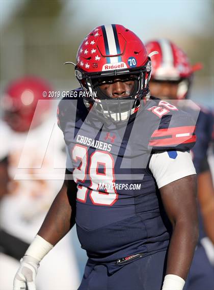 Thumbnail 3 in Cardinal Hayes vs. Archbishop Stepinac (NYCHSFL AAA Final) photogallery.
