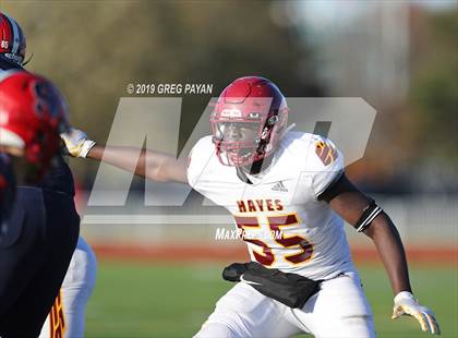 Thumbnail 3 in Cardinal Hayes vs. Archbishop Stepinac (NYCHSFL AAA Final) photogallery.