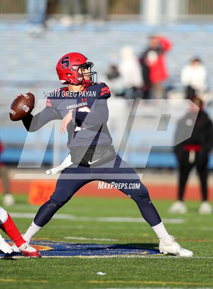 Thumbnail 3 in Cardinal Hayes vs. Archbishop Stepinac (NYCHSFL AAA Final) photogallery.