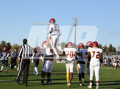 Thumbnail 3 in Cardinal Hayes vs. Archbishop Stepinac (NYCHSFL AAA Final) photogallery.