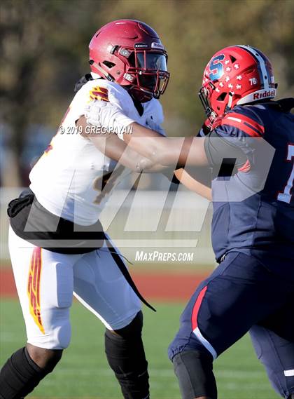 Thumbnail 1 in Cardinal Hayes vs. Archbishop Stepinac (NYCHSFL AAA Final) photogallery.