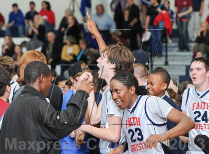 Thumbnail 3 in Faith Christian vs. St. John's Christian Academy photogallery.