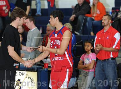 Thumbnail 2 in Faith Christian vs. St. John's Christian Academy photogallery.