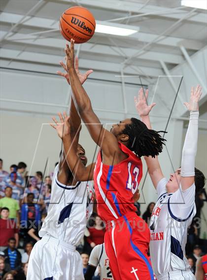 Thumbnail 3 in Faith Christian vs. St. John's Christian Academy photogallery.