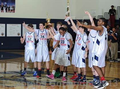 Thumbnail 1 in Faith Christian vs. St. John's Christian Academy photogallery.