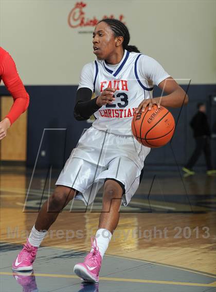 Thumbnail 3 in Faith Christian vs. St. John's Christian Academy photogallery.