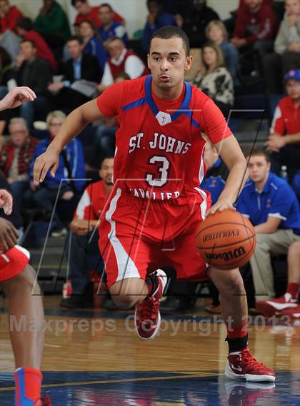 Thumbnail 3 in Faith Christian vs. St. John's Christian Academy photogallery.