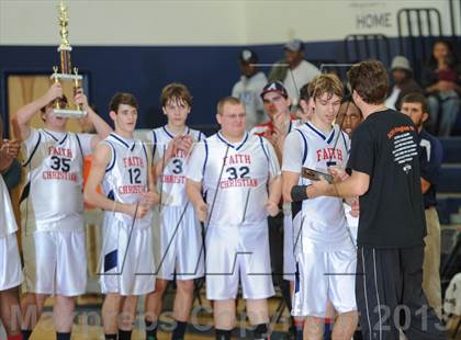 Thumbnail 3 in Faith Christian vs. St. John's Christian Academy photogallery.
