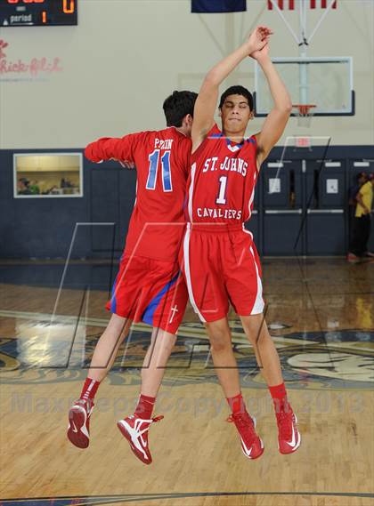 Thumbnail 1 in Faith Christian vs. St. John's Christian Academy photogallery.
