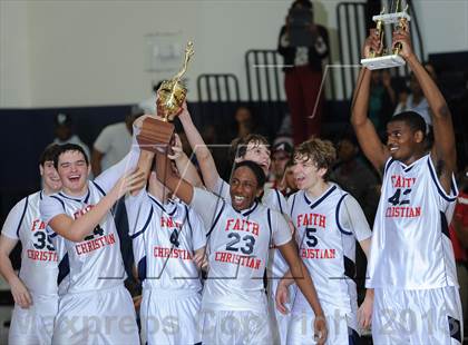 Thumbnail 1 in Faith Christian vs. St. John's Christian Academy photogallery.