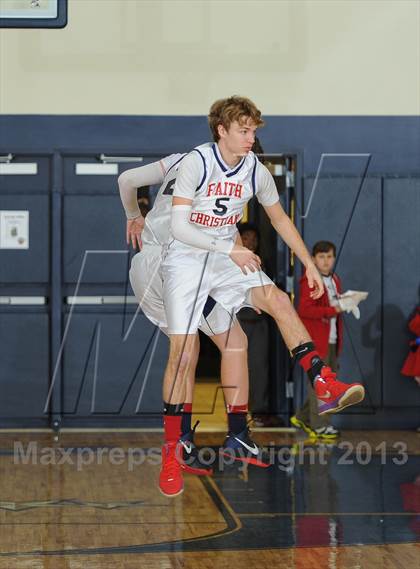 Thumbnail 1 in Faith Christian vs. St. John's Christian Academy photogallery.