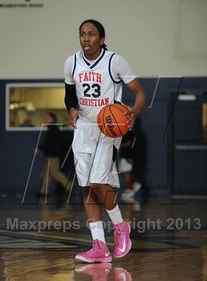 Thumbnail 3 in Faith Christian vs. St. John's Christian Academy photogallery.