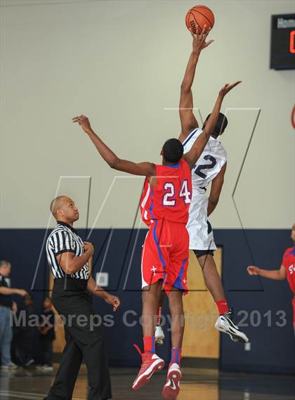 Thumbnail 3 in Faith Christian vs. St. John's Christian Academy photogallery.