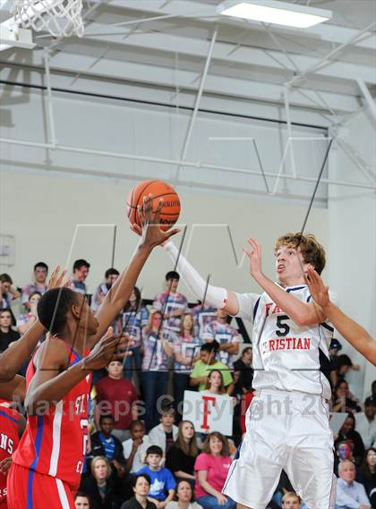 Thumbnail 1 in Faith Christian vs. St. John's Christian Academy photogallery.