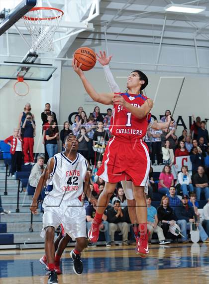 Thumbnail 3 in Faith Christian vs. St. John's Christian Academy photogallery.