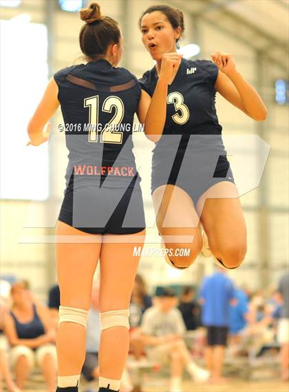 Thumbnail 1 in Cathedral Catholic vs. Great Oak (Nike California Challenge Tournament)  photogallery.