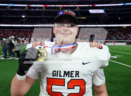 Thumbnail 3 in Gilmer vs. Bellville (UIL 4A D2 Football Final Medal Ceremony) photogallery.