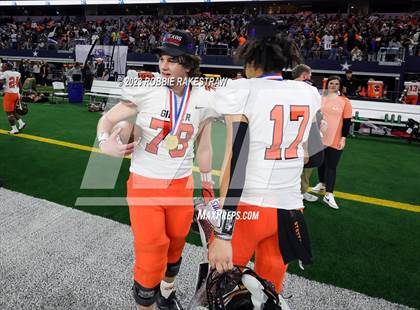 Thumbnail 3 in Gilmer vs. Bellville (UIL 4A D2 Football Final Medal Ceremony) photogallery.