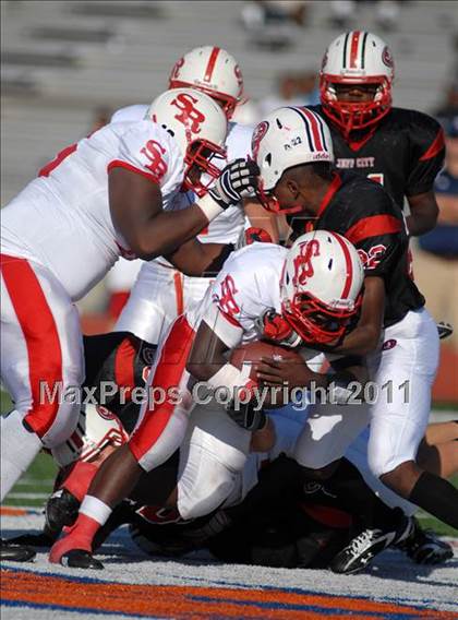 Thumbnail 1 in St. Rita vs. Jefferson City (City of Champions Classic) photogallery.