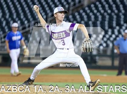 Thumbnail 3 in 2024 AZBCA 1A, 2A, 3A NORTH vs SOUTH ALL-STARS photogallery.