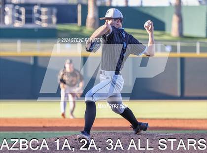 Thumbnail 2 in 2024 AZBCA 1A, 2A, 3A NORTH vs SOUTH ALL-STARS photogallery.