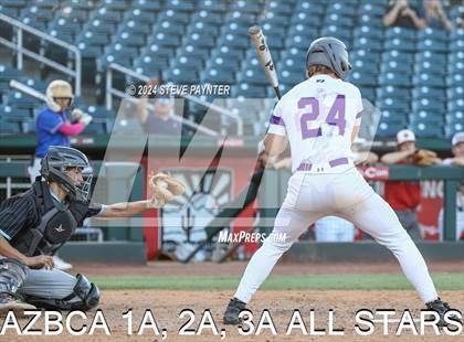 Thumbnail 1 in 2024 AZBCA 1A, 2A, 3A NORTH vs SOUTH ALL-STARS photogallery.
