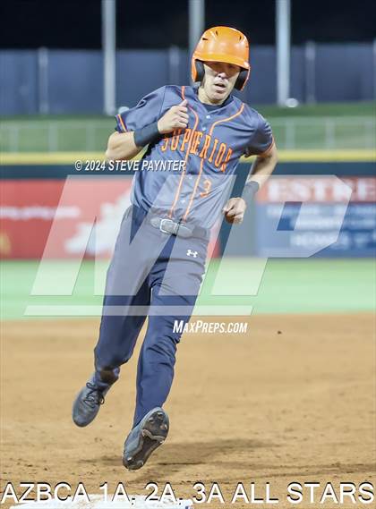 Thumbnail 2 in 2024 AZBCA 1A, 2A, 3A NORTH vs SOUTH ALL-STARS photogallery.