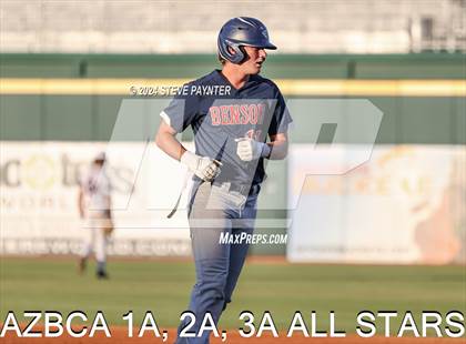 Thumbnail 2 in 2024 AZBCA 1A, 2A, 3A NORTH vs SOUTH ALL-STARS photogallery.