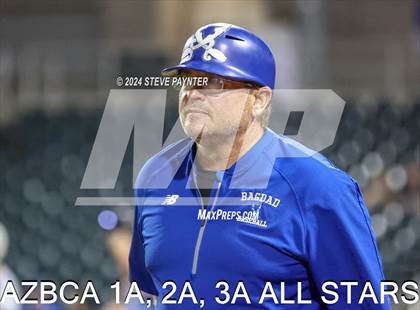 Thumbnail 3 in 2024 AZBCA 1A, 2A, 3A NORTH vs SOUTH ALL-STARS photogallery.