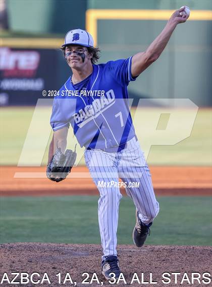 Thumbnail 3 in 2024 AZBCA 1A, 2A, 3A NORTH vs SOUTH ALL-STARS photogallery.