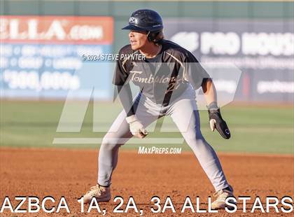 Thumbnail 3 in 2024 AZBCA 1A, 2A, 3A NORTH vs SOUTH ALL-STARS photogallery.