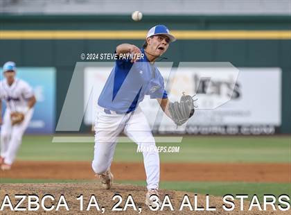 Thumbnail 3 in 2024 AZBCA 1A, 2A, 3A NORTH vs SOUTH ALL-STARS photogallery.