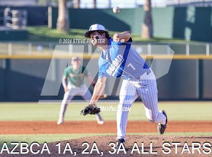 Thumbnail 3 in 2024 AZBCA 1A, 2A, 3A NORTH vs SOUTH ALL-STARS photogallery.