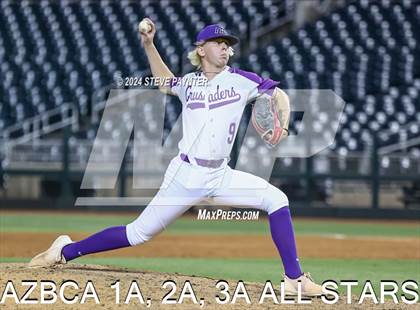 Thumbnail 2 in 2024 AZBCA 1A, 2A, 3A NORTH vs SOUTH ALL-STARS photogallery.