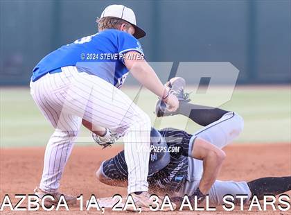 Thumbnail 2 in 2024 AZBCA 1A, 2A, 3A NORTH vs SOUTH ALL-STARS photogallery.