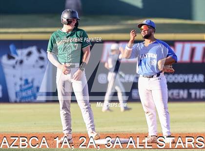 Thumbnail 1 in 2024 AZBCA 1A, 2A, 3A NORTH vs SOUTH ALL-STARS photogallery.