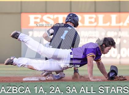 Thumbnail 3 in 2024 AZBCA 1A, 2A, 3A NORTH vs SOUTH ALL-STARS photogallery.